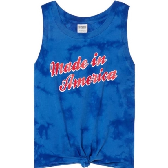 PINK Victoria's Secret Tops - PINK Victoria’s Secret Made In America Tank